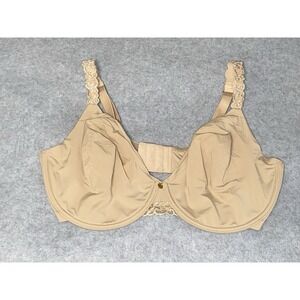 Natori Soft Stretch T Shirt Bra Underwire Size 38 DDD Nude/ Beige Full Coverage